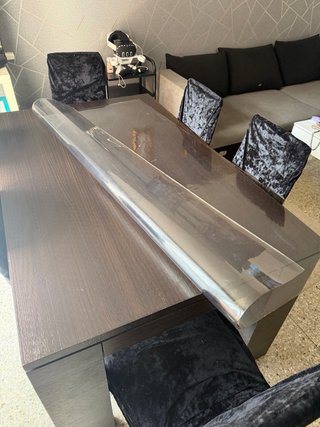 Mesa de Comedor Rectangular de Madera