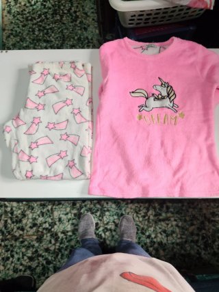 Pijama de pelito unicornio