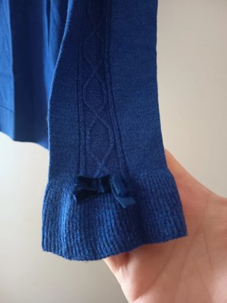 Camisola de Gola Alta Lion of Porches Azul