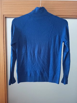 Camisola de Gola Alta Lion of Porches Azul