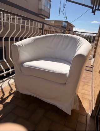 Poltrona IKEA Tullsta bianca