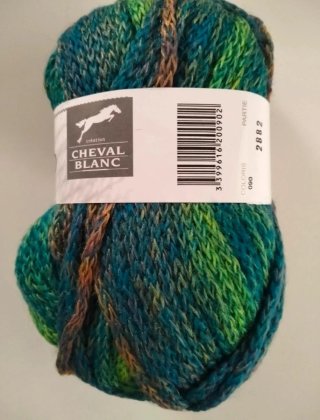 9 Ovillos Lana Cheval Blanc Mezzo