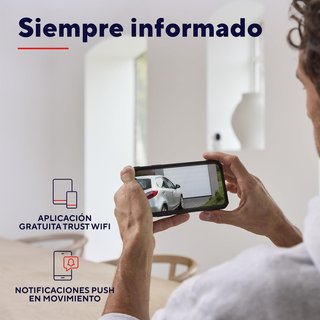 Cámara Vigilancia WiFi Exterior Trust IPCAM-3900