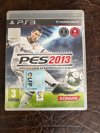 Juego PS3 PES 2013 Pro Evolution Soccer