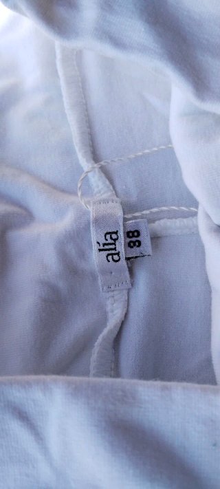 Pantalón Premamá Blanco Alia Talla 38