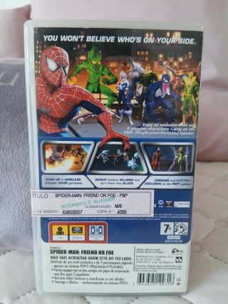 Spider-Man Friend or Foe PSP Completo