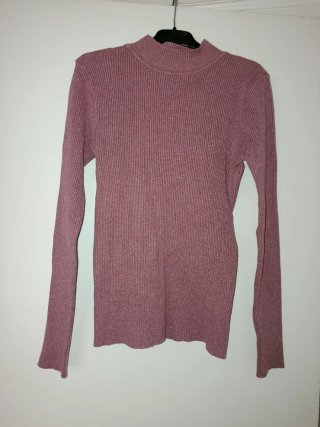 Jersey de punto cuello alto