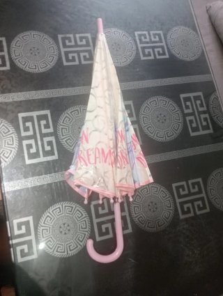 Paraguas Infantil Transparente con Unicornios