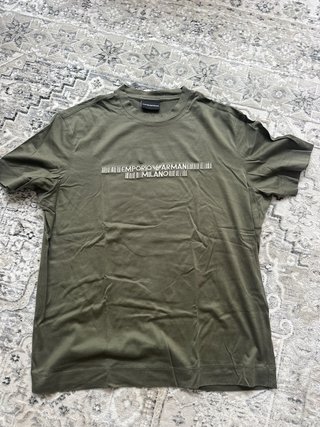 Camiseta Emporio Armani Verde