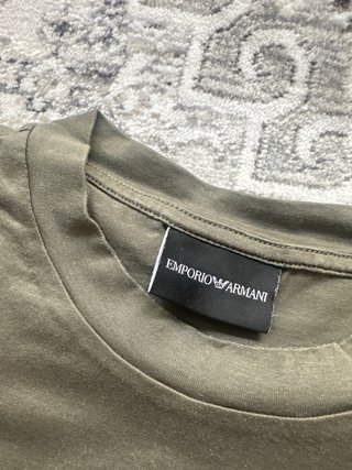 Camiseta Emporio Armani Verde