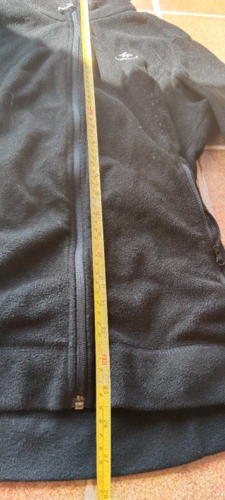 Chaqueta Polar Negra Quechua