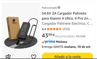 PATINETE XIAOMI PRO 4 2ª GENERACIÓN