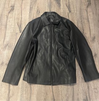 Chaqueta Piel Caballero Talla 52 Negra