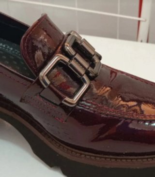 Mocasines de Mujer Estilo Náutico De piel y charol