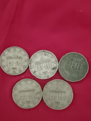 Monedas Euro con Defectos