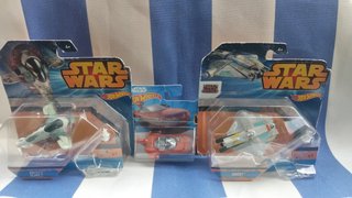 Star Wars Hot Wheels Navicelle (Slave I, Ghost)