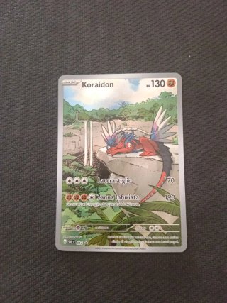 2 Carte Pokémon Koraidon e koraidon ex alternative