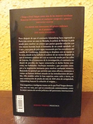 Fred Vargas 4 libros novela negra. Siruela.
