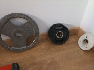 Kit de Gimnasio en Casa con Soporte y Pesas