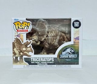 Funko Pop! Triceratops Scheletro Jurassic Word