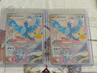 Articuno 30 Aniversario Carta Pokémon