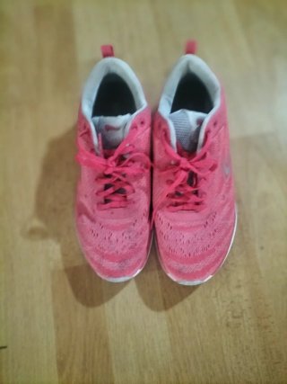 Zapatillas deportivas rosas y blancas Banbas