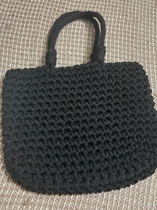 Bolso de fiesta Zara negro