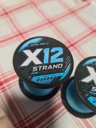 Hilo Pesca Trenzado X12 300m 0.12mm 8.2kg