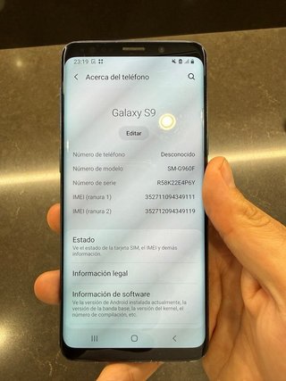 Pack Samsung Galaxy S9 y J4+ NEGOCIABLES