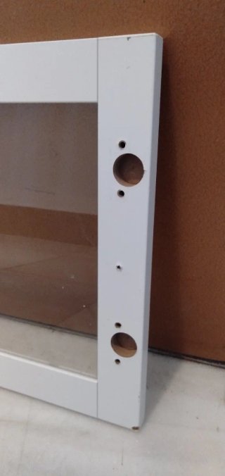 Porta in vetro IKEA Oxberg 40x35 bianca