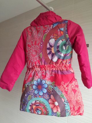 Abrigo Desigual para Niña Talla 5/6
