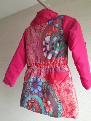 Abrigo Desigual para Niña Talla 5/6