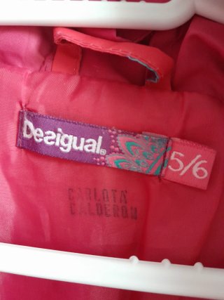 Abrigo Desigual para Niña Talla 5/6