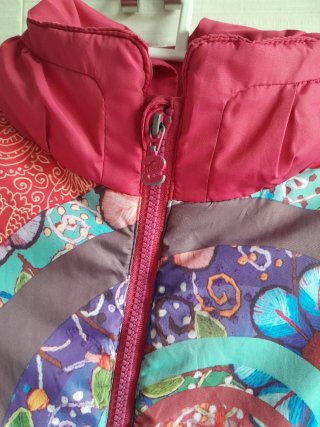 Abrigo Desigual para Niña Talla 5/6