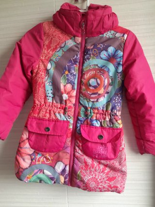 Abrigo Desigual para Niña Talla 5/6