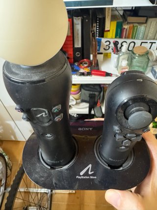 Mandos PlayStation Move con Base de Carga
