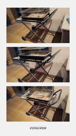 Barbacoa de Metal Negra