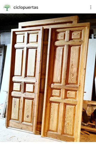 Puertas antiguas y carpintería a medida