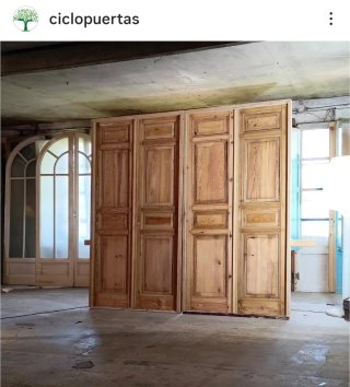 Puertas antiguas y carpintería a medida