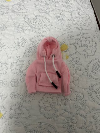 Mini Sudadera pomo rosa
