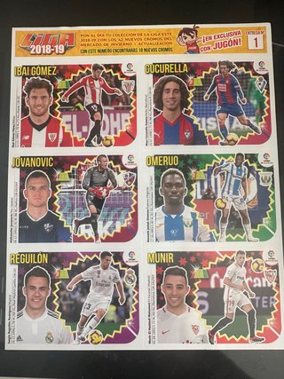 Cromos Liga 2018-19: Cucurella