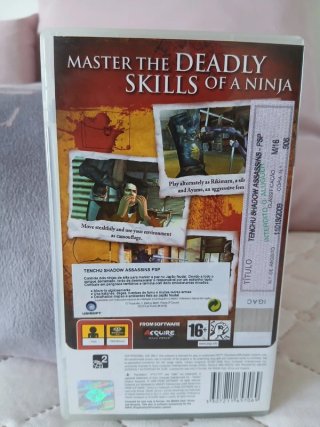 Tenchu Shadow Assassins PSP Completo