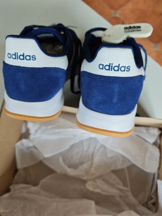 Zapatillas Adidas Cloudfoam Comfort Azul/Blanco Nu