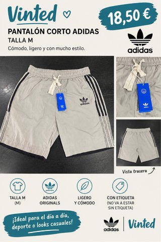 Pantalón corto Adidas Talla M
