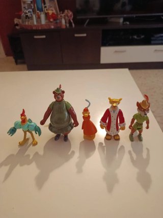 Figuras Robin Hood Disney