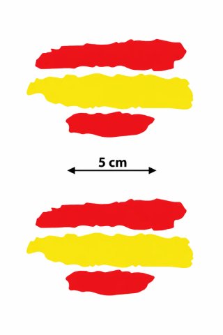 ADHESIVOS BANDERA ESPAÑA