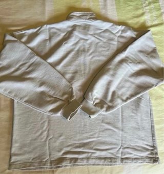 Sudadera Yuxus gris con cremallera