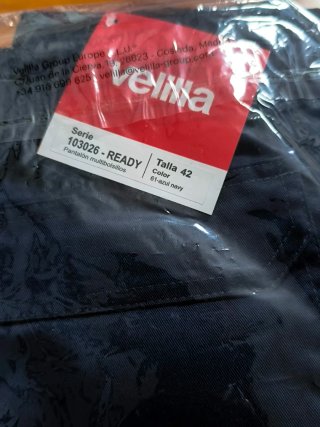 Pantalón de trabajo Velilla Talla 42 Azul Navy