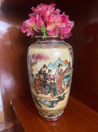 Jarrón de Cerámica Decorativo 31x20cm