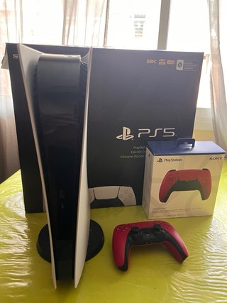 Consola PS5 Sony Blanca + 2 Mandos DualSense